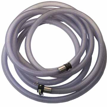 40' 2'' Extend clear hose